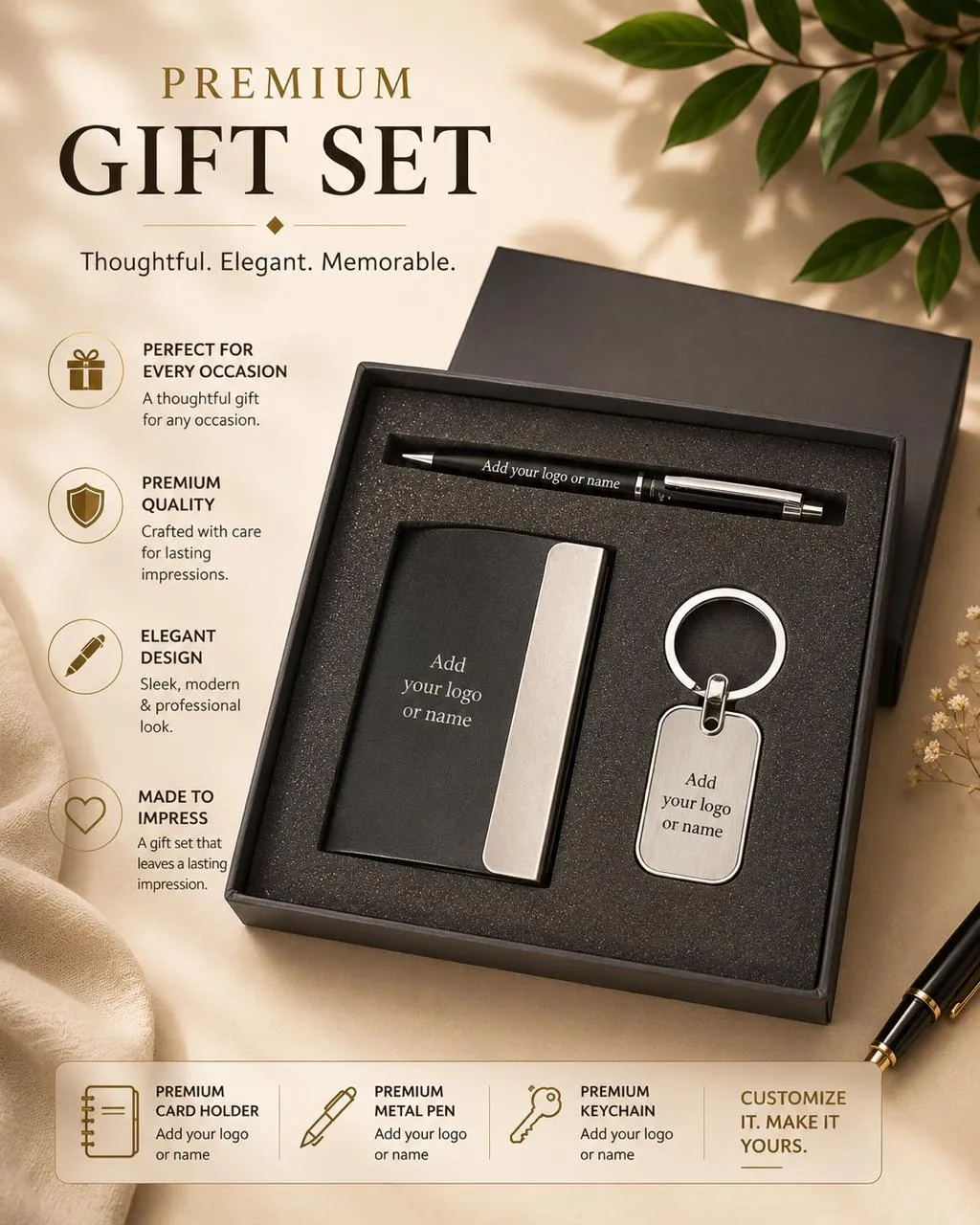 Premium Personalized Gift Set